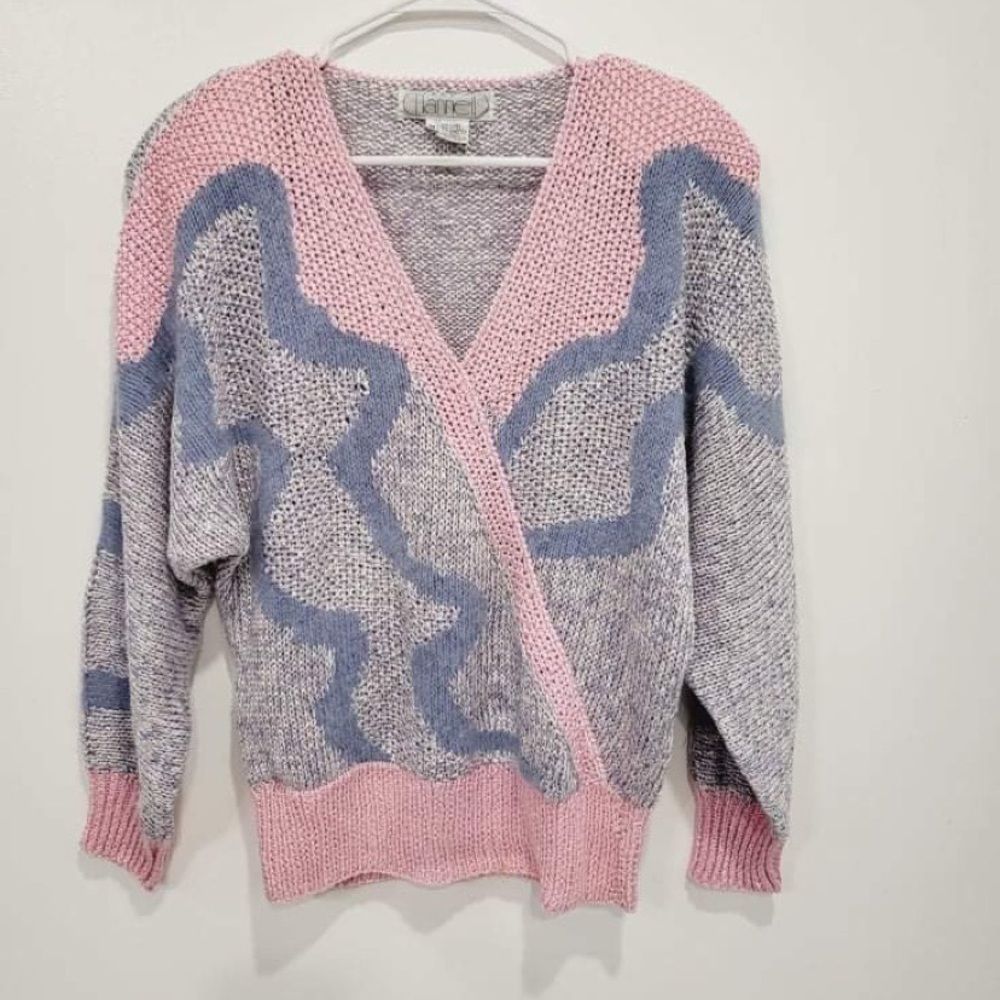 Nannell Angora Blend Dolman Sweater Sz M